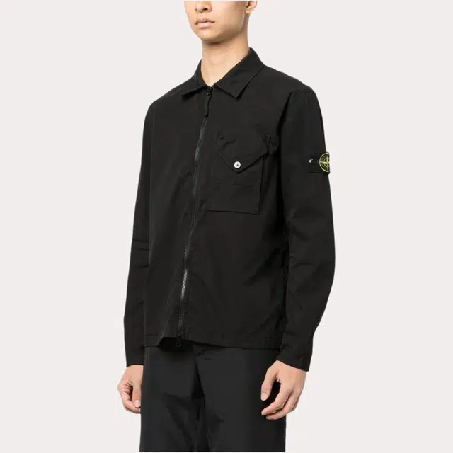 Stone Island FW23 Long Sleeve Shirt Black