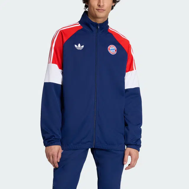 adidas originals LFSTLR FW25 FC BAYERN MUNICH TRACK TOP logo