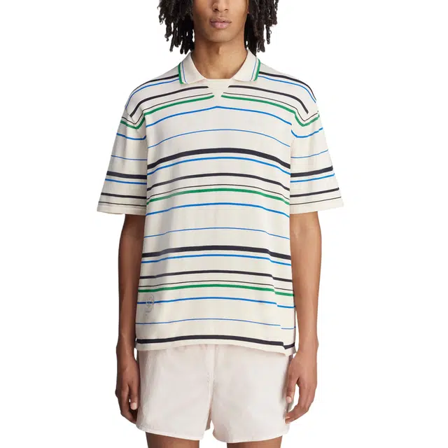 adidas originals x WALES BONNER SS25 KNIT Polo