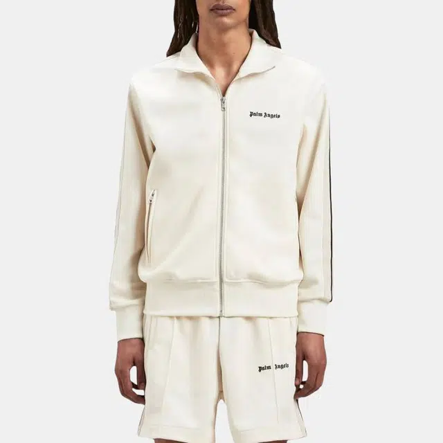 Palm Angels Zip Jacket White