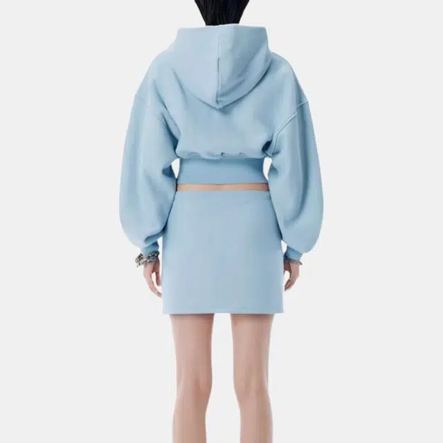 Alexander Wang SS25 Hoodie Light Blue