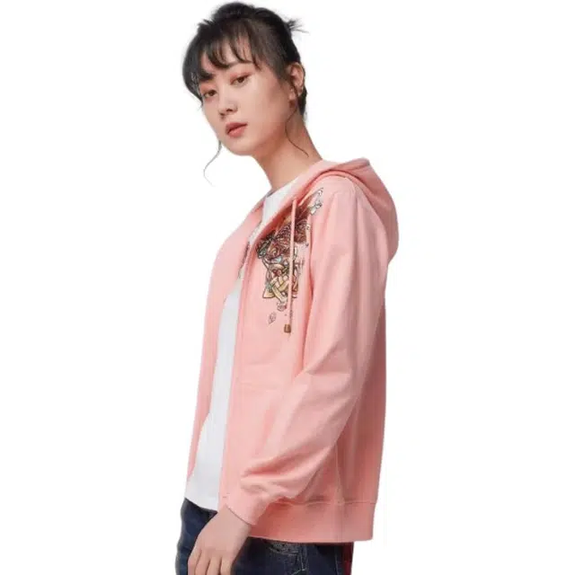 鬼洗 时尚潮流连帽长袖卫衣 女款