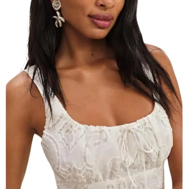 REFORMATION Daria Lace Dress