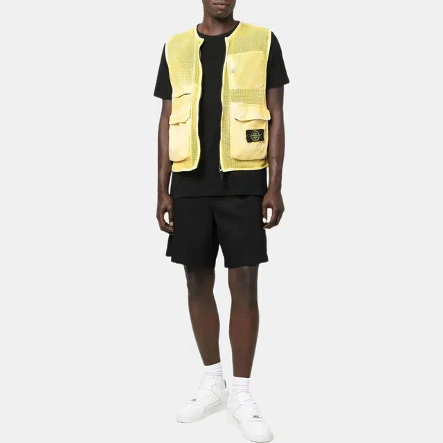 Stone Island Vest Yellow