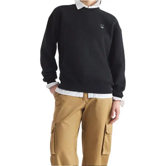 Maison Kitsune Fox Patch Sweatshirt
