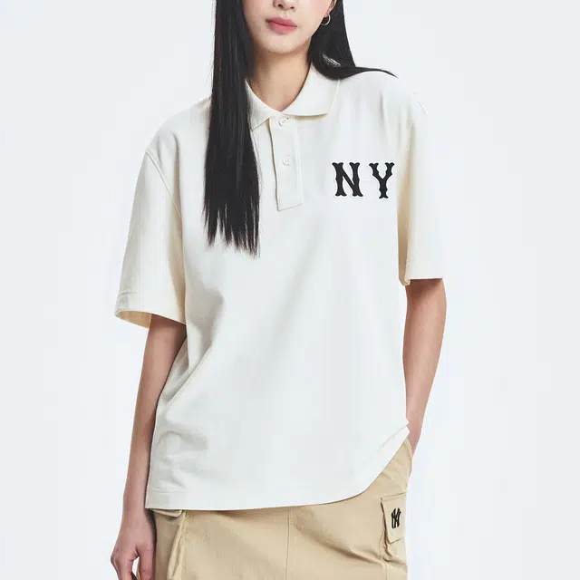 MLB overfit Coopers Logo Polo