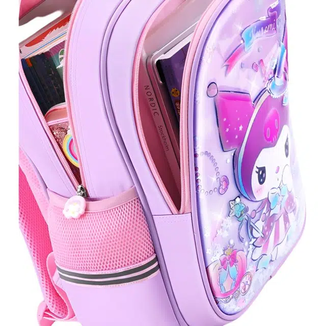Sanrio Kuromi Kids Backpack Purple
