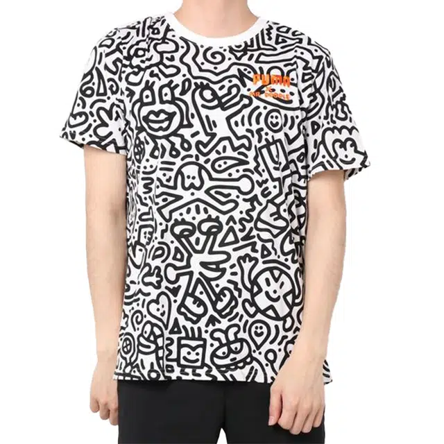 Puma X Mr Doodle Aop Tee T