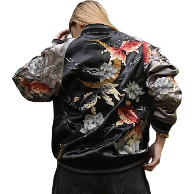 Sanshengliubu Bomber Jacket