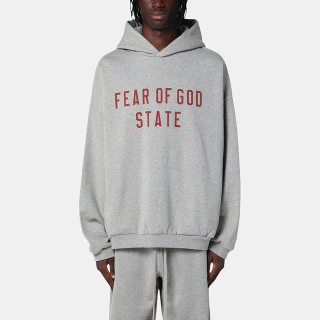 Fear of God Essentials Fleece Hoodie Oatmeal Heather