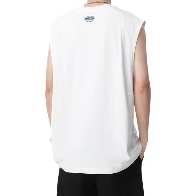 米素力 宽松潮流休闲时尚无袖背心 男款