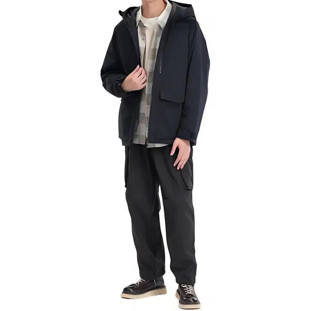 UNIQLO U Series Black Cargo Pants
