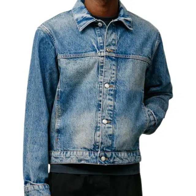 Stussy SS25 TRUCKER JACKET DENIM