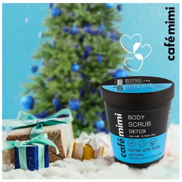 NATURA SIBERICA Caf Mini Detox Sea Salt 330g