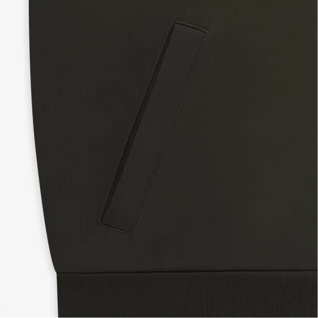 Fear of God Essentials Drop2 SS23 Kids Halfzip French Terry Mockneck Off-black