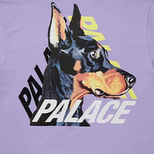 PALACE SS22 P-3-K-9 T-shirt Violet LogoT