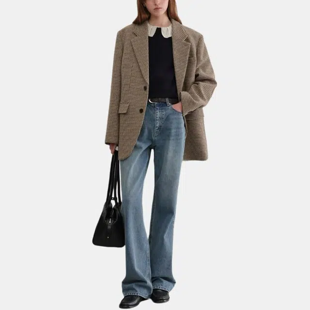 Dunst RELAXED FLARE JEANS CLASSIC BLUE