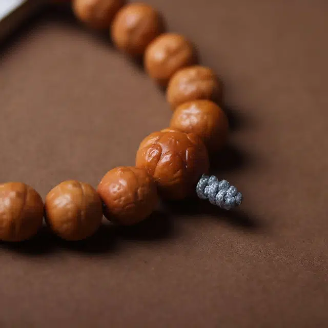 爵倾 猴头凤眼款 精品猴头精工雕刻凤眼 颗颗规整统一 金刚菩提 手串 男款