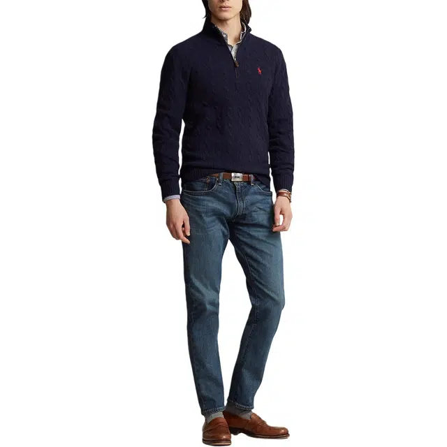 Polo Ralph Lauren Half-Zip Sweater Navy