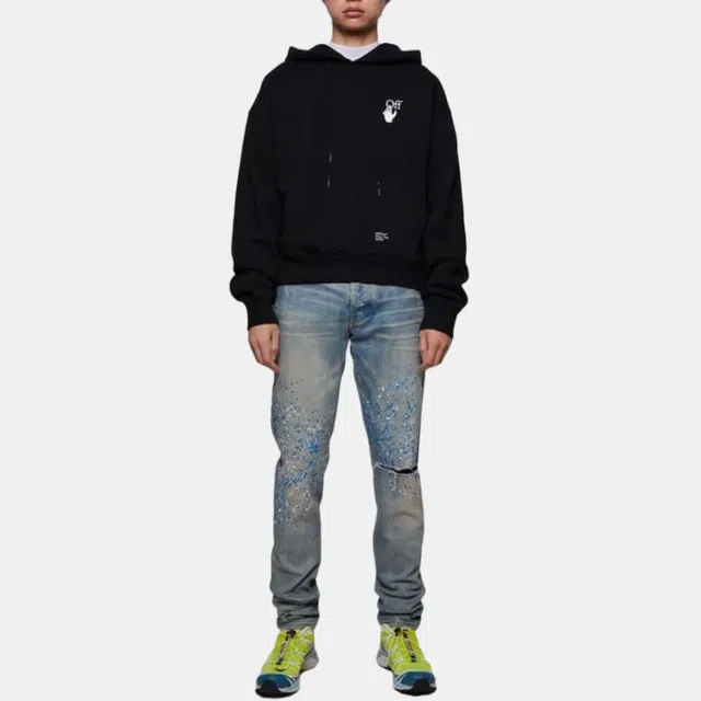 AMIRI 22 Distressed Jeans Blue