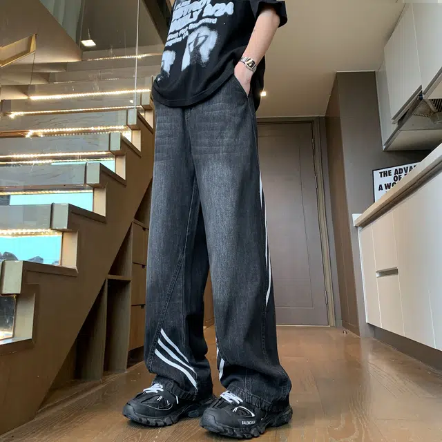 POLAR BEAR BAGGY JEANS