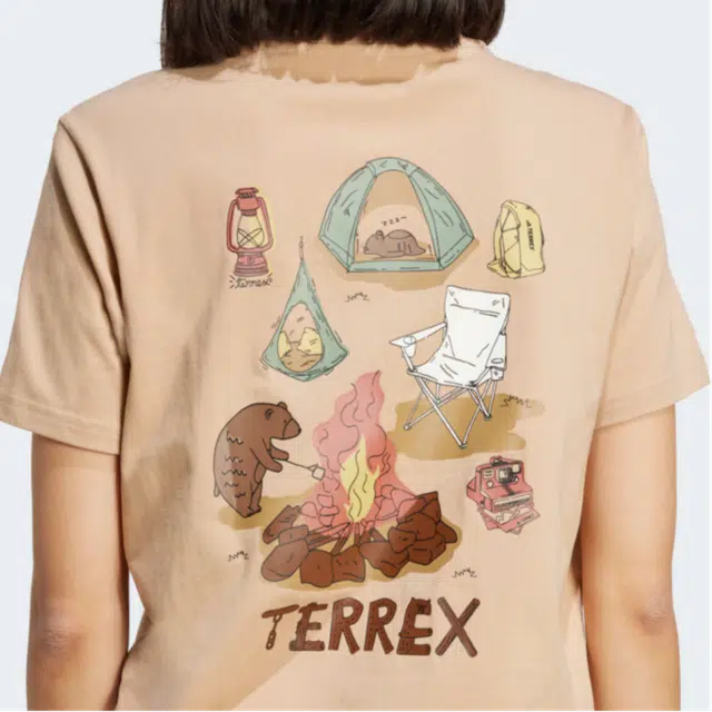 adidas adidas Terrex POLYGIENE GRAPHIC Logo T