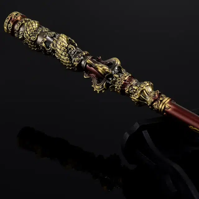 华髻 如意金箍棒 新中式复古 国风小众高级感招财转运情怀 合金 首饰配件 男女同款情侣款