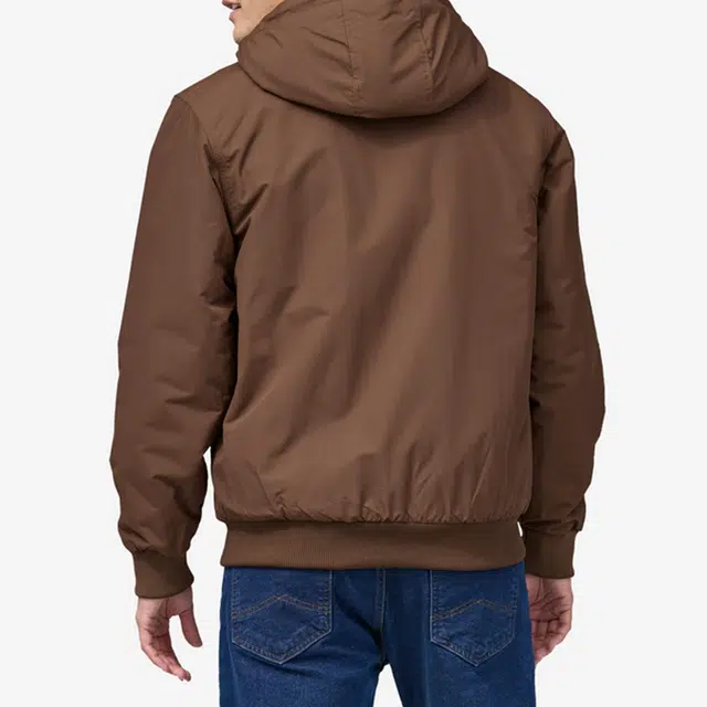patagonia Lined Isthmus Hoody Logo