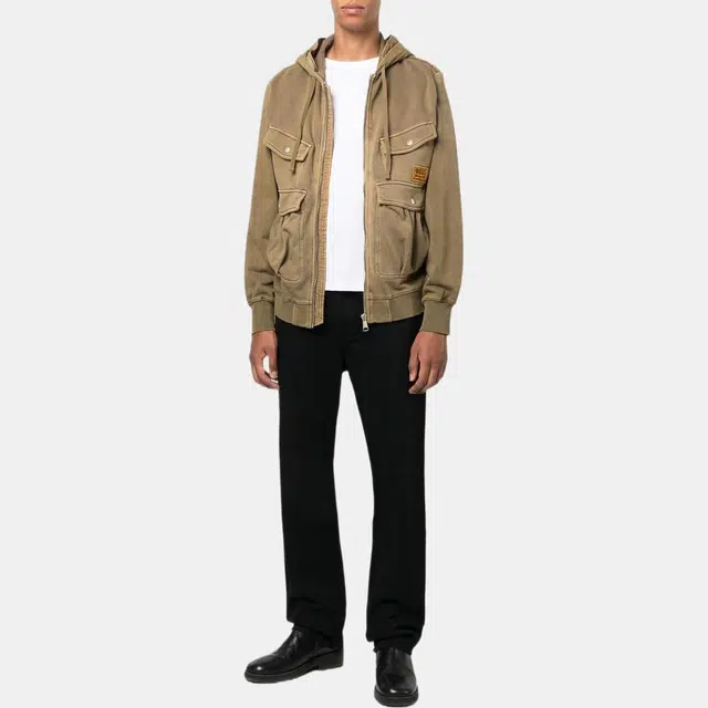 Diesel FW22 Brown Bomber Jacket