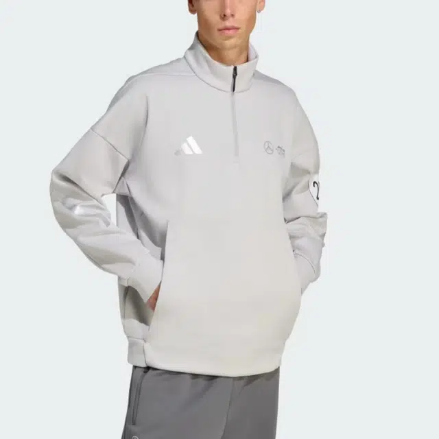 adidas x MERCEDES - AMG Sportswear Petronas Formula One Team Silver Arrows Half-Zip
