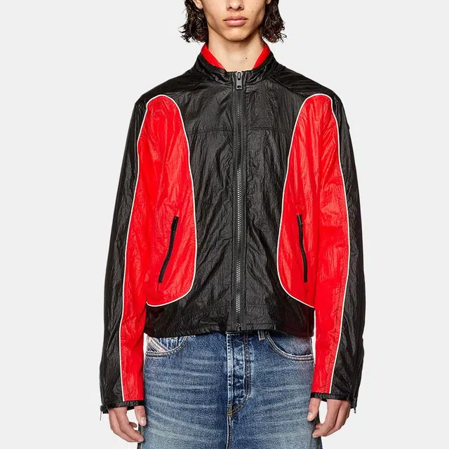 DIESEL Bomber Jacket Red