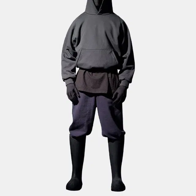 YEEZY x Gap x Balenciaga Logo Shrunken Hoodie