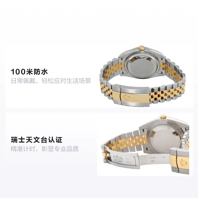 ROLEX 100 41mm m126333-0020