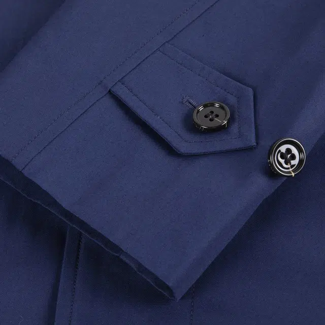 Burberry Trench Coat Blue