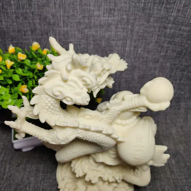 爵倾 《御龙弥勒》 象牙果 摆件 男女同款情侣款
