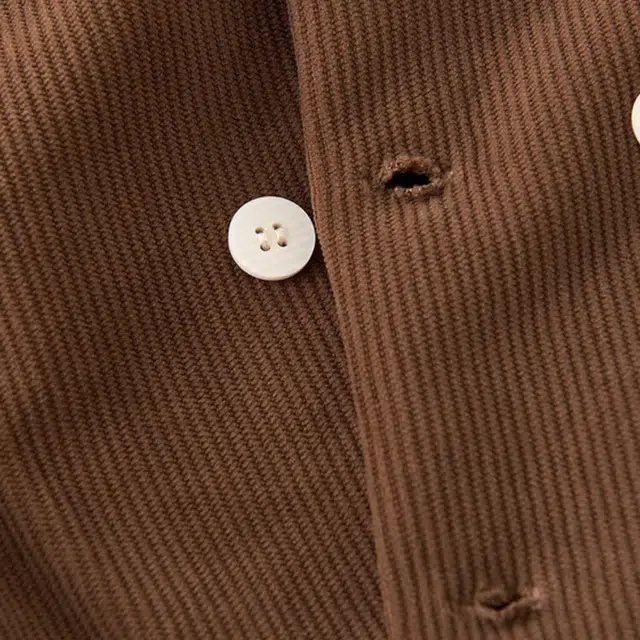 童泰 童装 双排扣木耳边纯色棒球服 女童