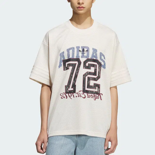 adidas originals RETROTop SS25 Basketball MESH logoT