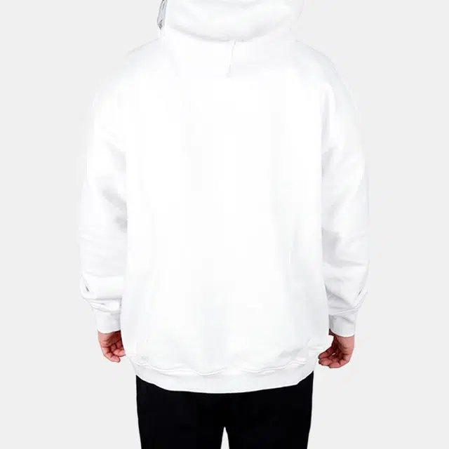 Vetements Logo Hoodie White
