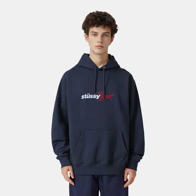 Stussy Sport Embroidered Hoodie
