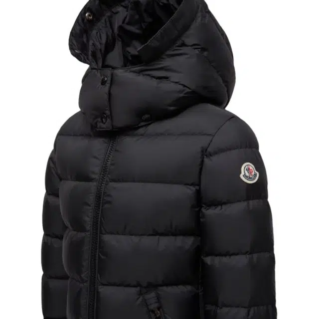 Moncler Abelle Hooded Shearling-Trimmed Down Jacket