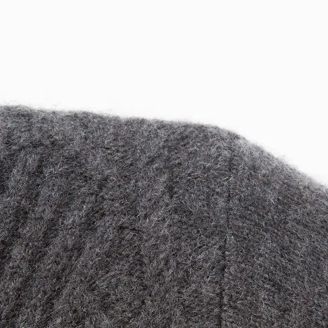 恒源祥 纯色休闲百搭舒适长袖毛衣 男女同款