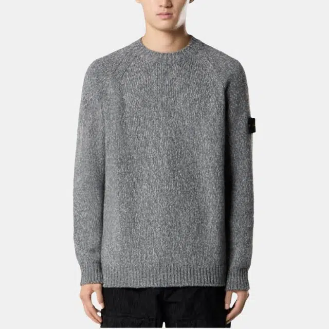 Stone Island Long Sleeve Crew Neck Sweater