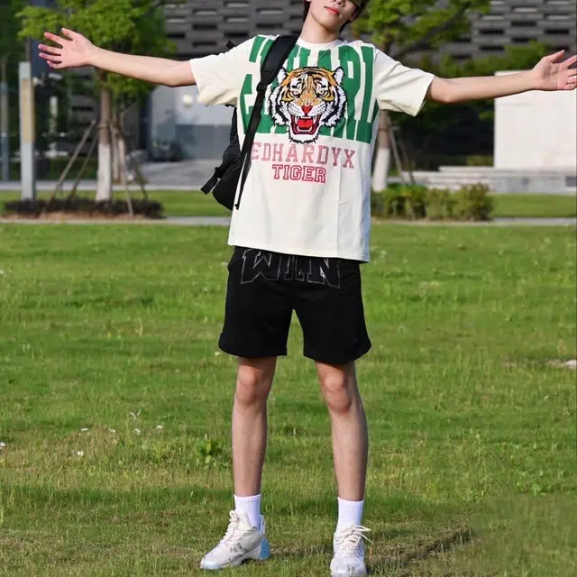 匹克 篮球文化系列 美式字母印花复古宽松亲肤透气休闲运动短裤篮球裤 男款 黑色