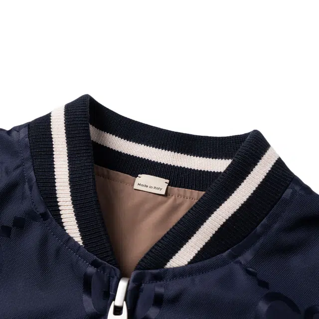 Gucci FW22 Zipper Jacket Navy