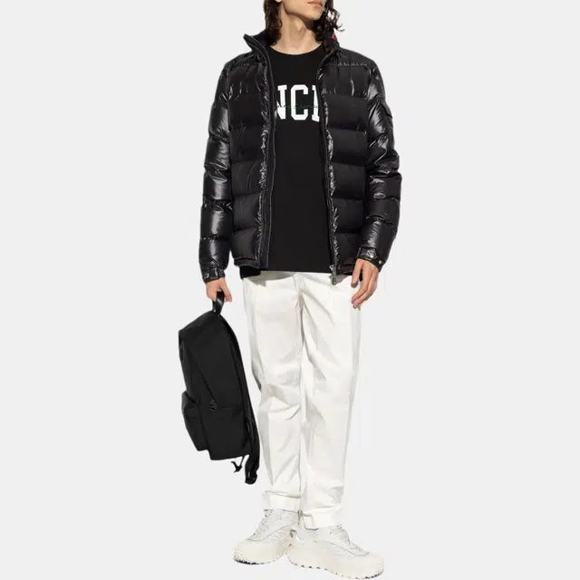 Moncler FW23 Down Jacket Navy