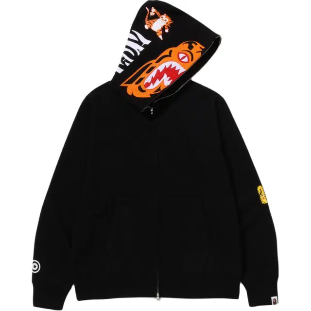 A Bathing Ape FW25 Full Zip Tiger Hoodie