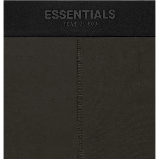 Fear of God Essentials FW22 Womens Sport Shorts Off Black