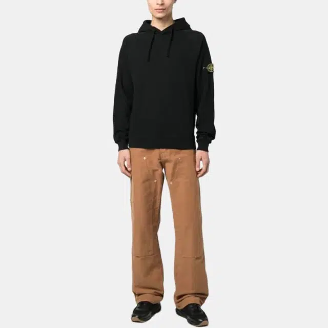Stone Island Hoodie Black