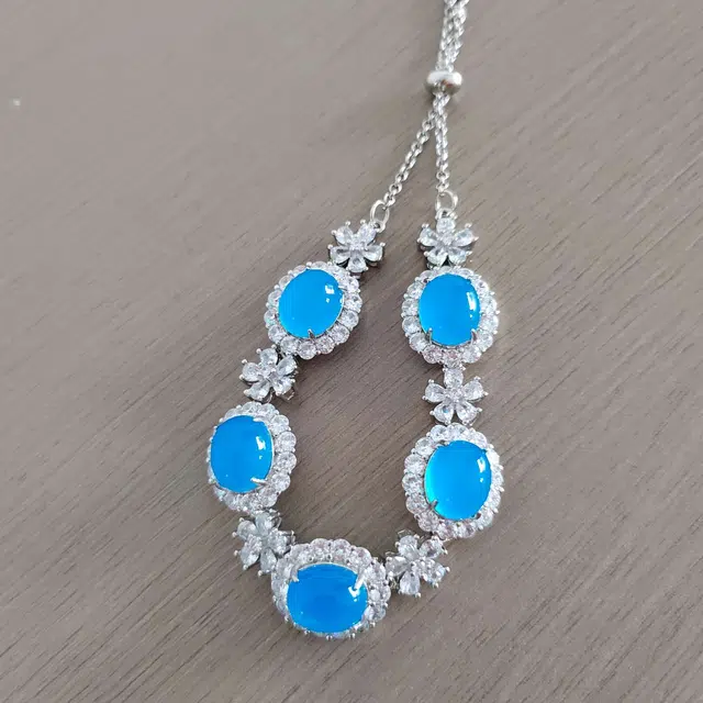 识恩 精致简约时尚气质高贵典雅小众设计清冷感 玉髓 手链 男女同款情侣款