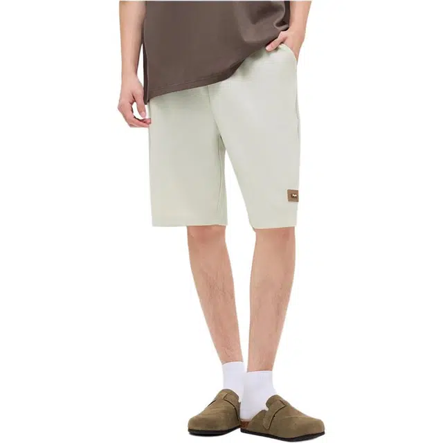 三福 简约运动风修身中腰五分休闲短裤 男款